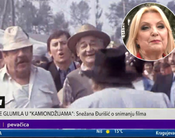 Snežana Đurišić se prisetila svoje uloge u kultnom filmu "Kamiondžije"!