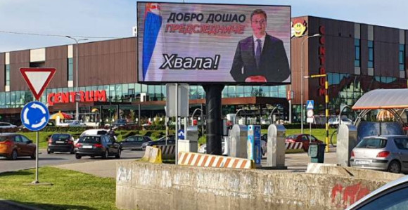 Banjaluka: "Dobro došao predsjedniče"