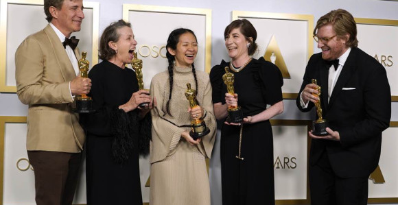 Film "Nomadland" počistio dodjelu Oskara