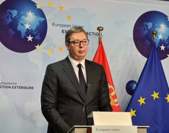 Šta je rekao Mišel nakon sastanka sa Vučićem?
