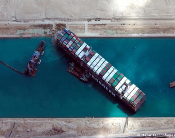 Traže odštetu zbog blokade Sueckog kanala