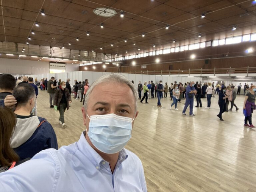 Borenović se vakcinisao u Novom Sadu