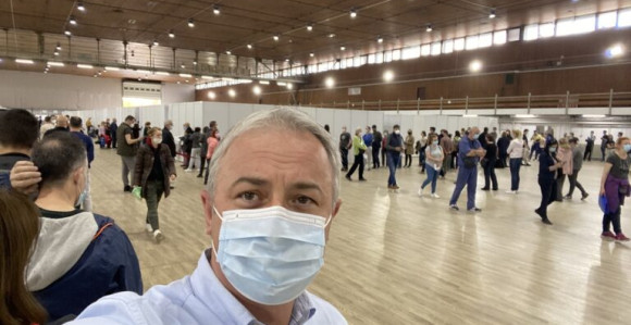 Borenović se vakcinisao u Novom Sadu