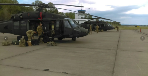 Stigli helikopteri, sprema se vojna vježba na Manjači