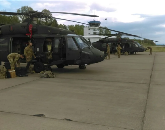 Stigli helikopteri, sprema se vojna vježba na Manjači