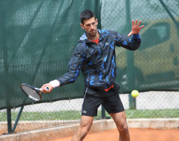 Novak Đoković nastavio pripreme u Sarajevu