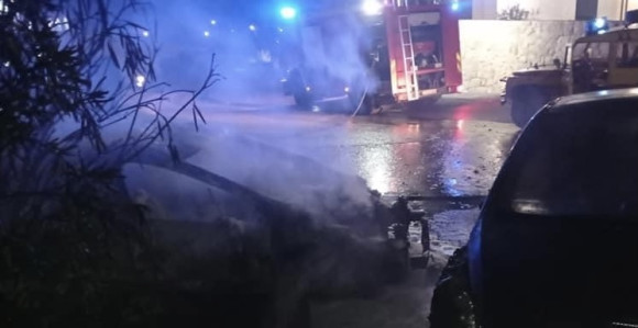 Izgorjelo vozilo aktivistkinje SDS-a u Trebinju