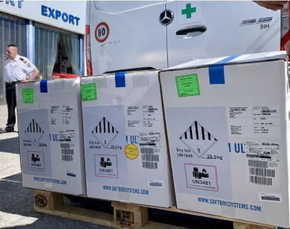 Sarajevo: Stiglo 43.000 vakcina za cijelu BiH