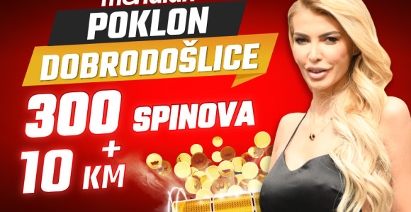 MAN. UTD - LIVERPOOL sa Meridian poklonom od 10 KM + 300 spinova i bonusom 10%!