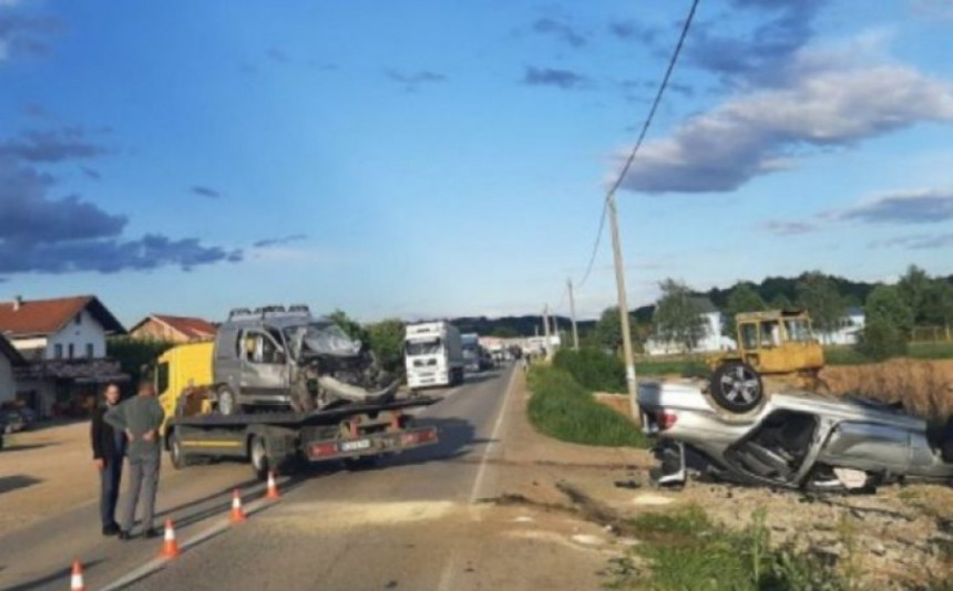 Teška nesreća kod Banjaluke: Jedna osoba stradala