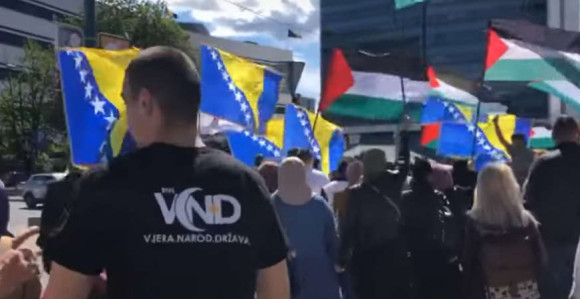 Podrška Palestini: Protestna šetnja u Sarajevu
