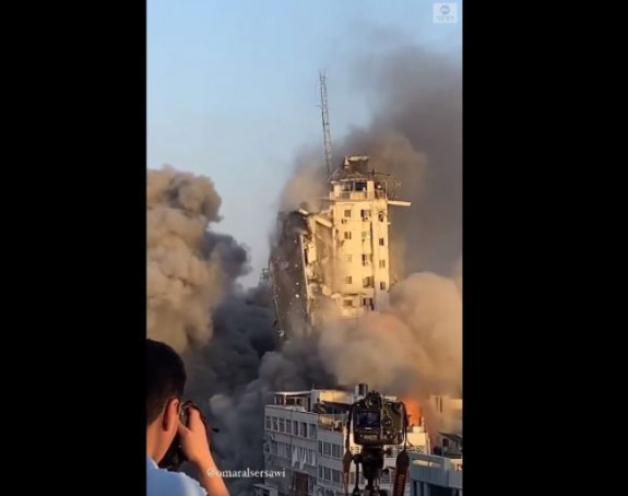 Погледајте како је срушен торањ са 14 спратова