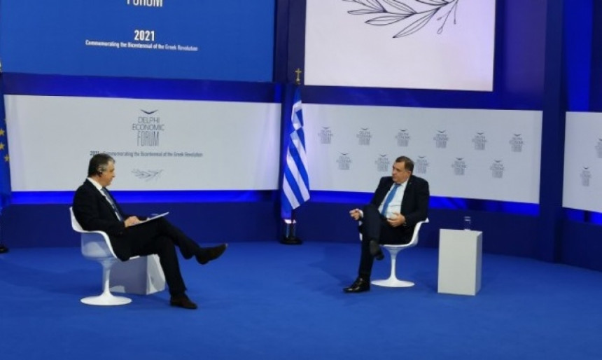 Neugodna pitanja grčkih medija za Milorada Dodika
