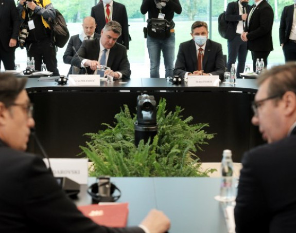 Verbalni sukob Vučića i Osmani na Brdu kod Kranja