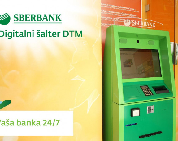Digitalni šalter u Samouslužnim zonama Sberbank BL
