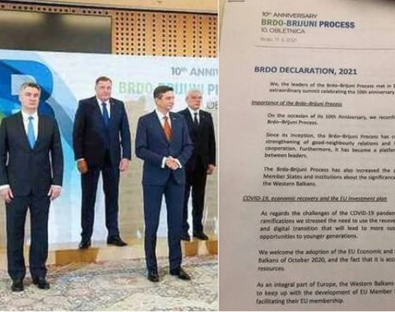 Ovo je izjava koju su potpisali lideri: Svi želimo u EU