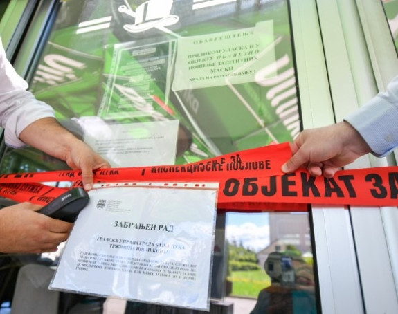 Zatvoren još jedan kafić u centru Banjaluke
