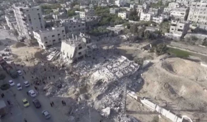 Zastrašujući snimci nakon napada na Pojas Gaze