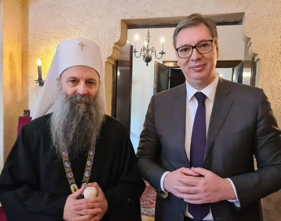 Вучић сутра на ручку с патријархом и епископима