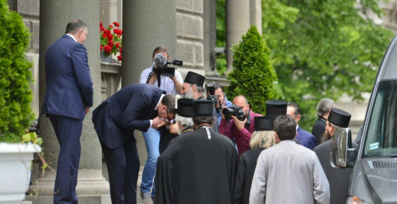 Vučić na ručku sa patrijarhom i episkopima