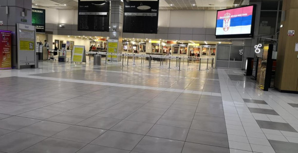 Avion prinudno sletio na aerodrom u Beogradu