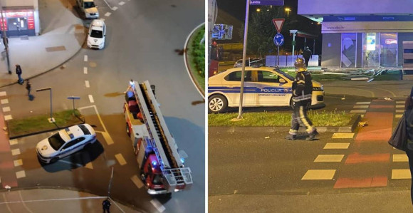 Eksplozija u Zagrebu, uviđaj u toku