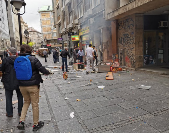 Eksplozija u centru Beograda, petoro povrijeđeno