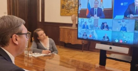 Vučić i Putin: Protiv virusa udruženim snagama