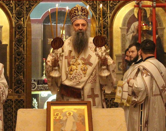 Патријарх српски Порфирије служио у Загребу