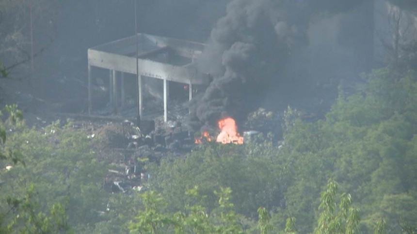 Нова експлозија одјекнула у фабрици "Слобода" у Чачку
