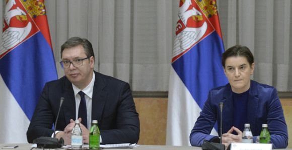 Vučić i Brnabić ipak na sjednici Savjeta bezbjednosti