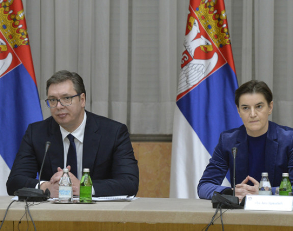 Vučić i Brnabić ipak na sjednici Savjeta bezbjednosti