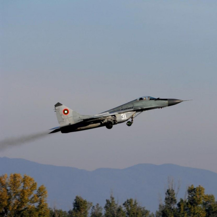 Bugarski MiG-29 pao u Crno more tokom vježbe