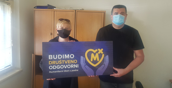 Za Osmijeh više: Mozzart obradovao udruženje iz Nevesinja