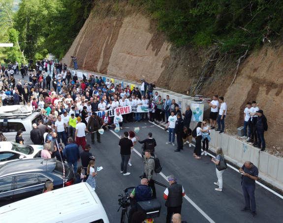 Mještani ne daju MHE na Neretvici, zaustavili kamione