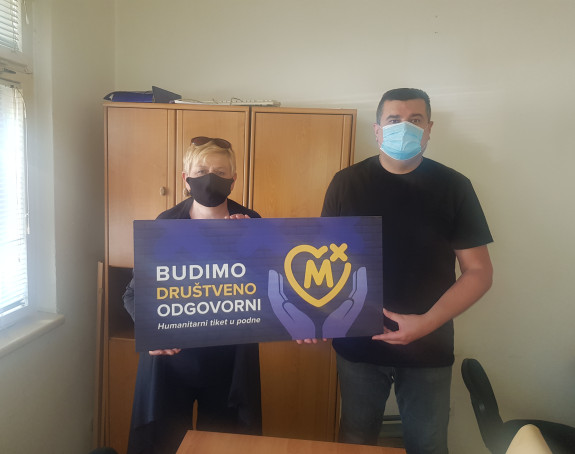Za Osmijeh više: Mozzart obradovao udruženje iz Nevesinja