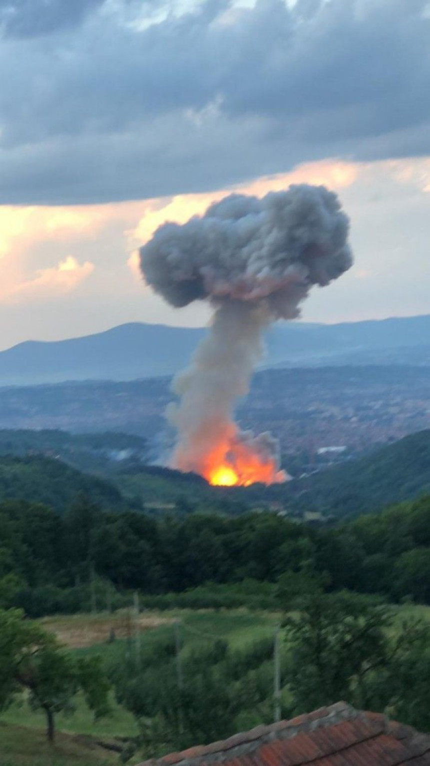 U krugu fabrike "Sloboda" nova eksplozija (VIDEO)