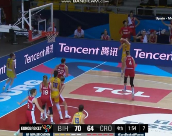 Košarkašice BiH u četvrtifinalu Evrobasketa