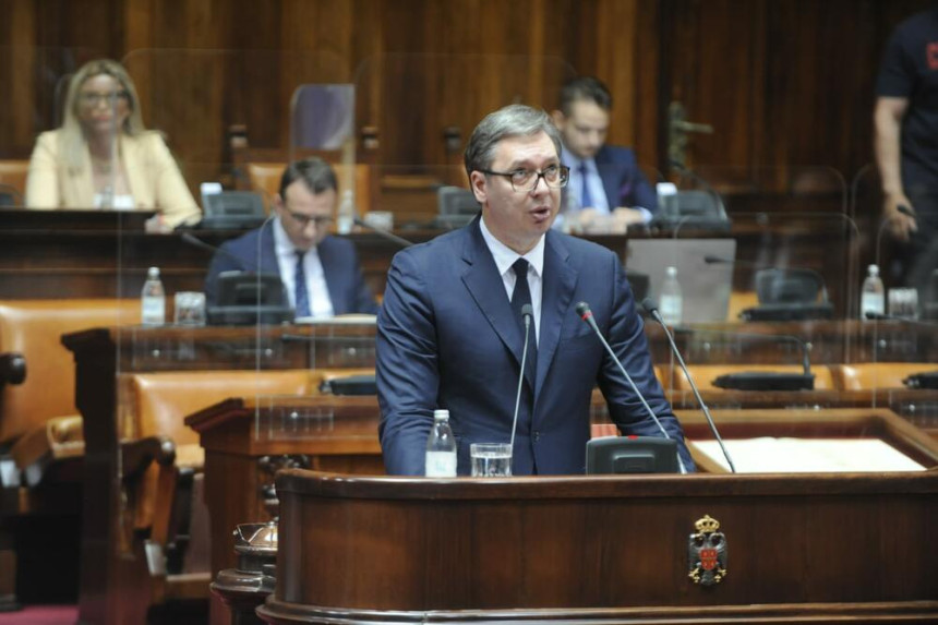 Vučić predstavlja izvještaj o Kosovu i Metohiji