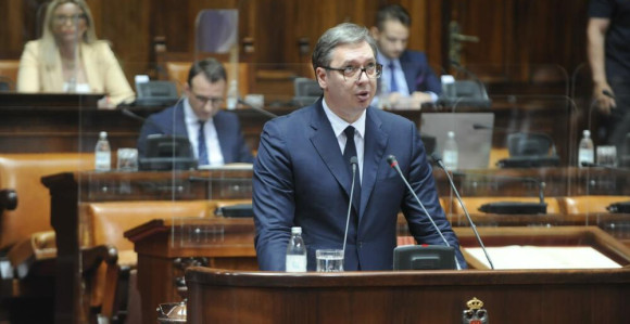 Vučić predstavlja izvještaj o Kosovu i Metohiji