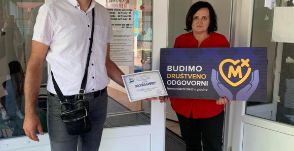 “Humanitarni tiket u podne” - pogodak za pomoć Udruženju “Izvor”