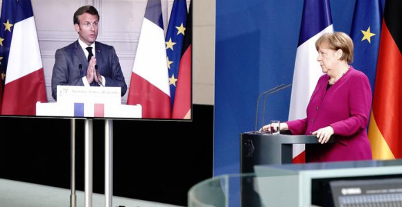 Merkel i Makron traže sastanak vrha EU i Putina