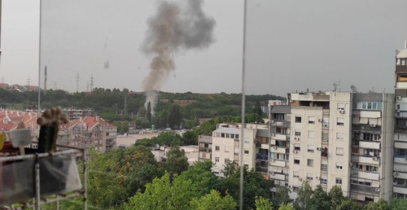 Eksplozija na Novom Beogradu, vidio se gust dim