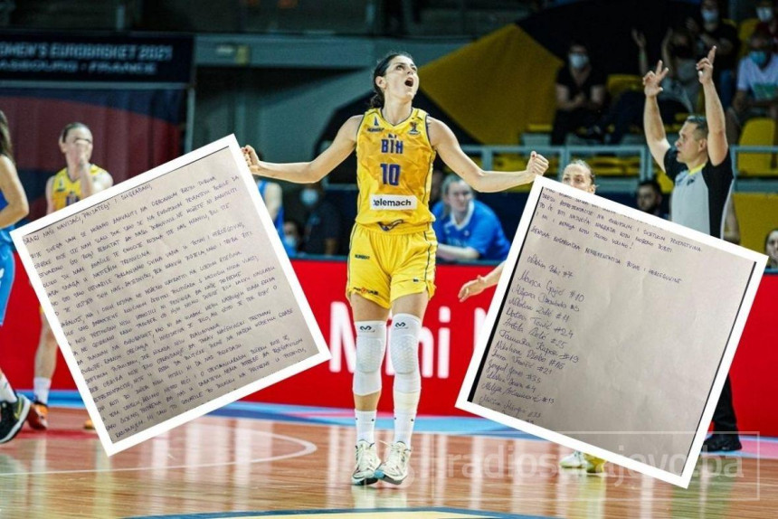 Košarkašice BiH složno: Političari, sklonite se!