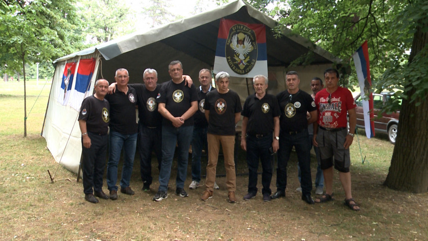 Veterani odlučni: Protest u Banjaluci na Vidovdan