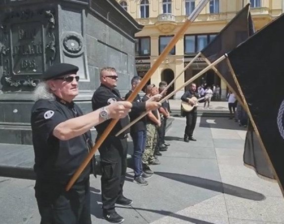 "Za dom spremni" - Orilo se danas centrom Zagreba