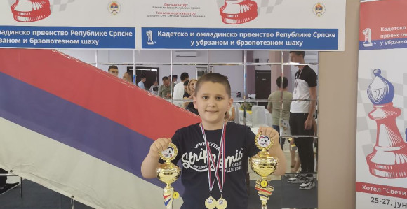 Đorđe Lukić kadetski šampion Republike Srpske