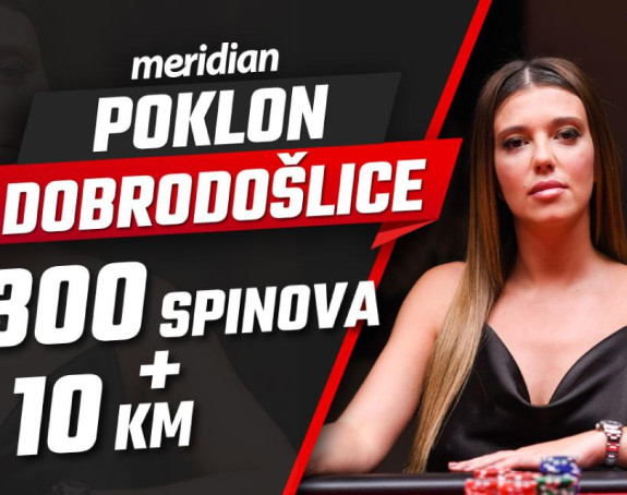 Samo u Meridianu možeš da se kladiš BESPLATNO!