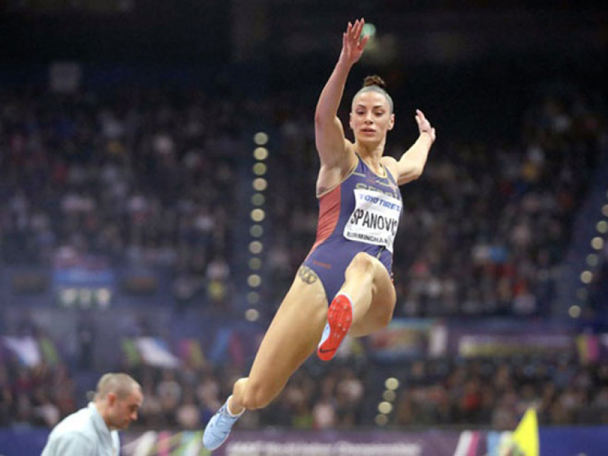 Ivana Španović prva na turniru Dijamantske lige 