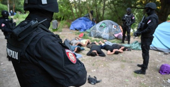 Otkriven ilegalni migrantski kamp u Srbiji